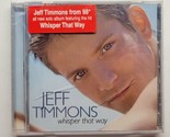 Whisper That Way Jeff Timmons (CD, 2004, SLG Records) - $7.91