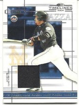 2004 Donruss Timelines Material #35 Mike Piazza; Authentic Game-Worn Jersey - £5.44 GBP