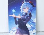 Gan Yu Star Glitter Premium Waifu Card Anime Girl Art Oversized Board A6 - $13.85