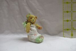 Cherished Teddies Bear IN STOCKING Dated 1992 Ornament Priscilla Hillman - $19.95