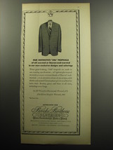 1957 Brooks Brothers Clothing Advertisement - Our distinctive 346 tropicals - £14.60 GBP