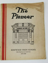 Kirkwood High School Missouri The Pioneer Call 1938 Yearbook - £21.26 GBP