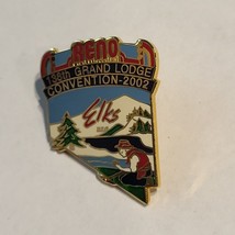 Elks Lodge BPOE Pin:  Reno 138th Grand Lodge Convention 2002 - $5.99