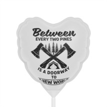 Personalized 6" Balloons for Celebrations - Round or Heart-Shaped Custom Designs - $18.54