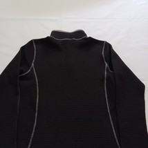 Men's Outfitter Trading Co. Shirt Black & Gray Heather Long Sleeve Pullover Sz M image 12