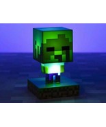 Minecraft Icons Zombie LED Light Lamp #4 Series 1 Collector New in Box S... - £12.62 GBP