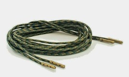 Woodland Camo Boot Laces  3mm Paracord Steel Tip Shoelaces  - $9.89+