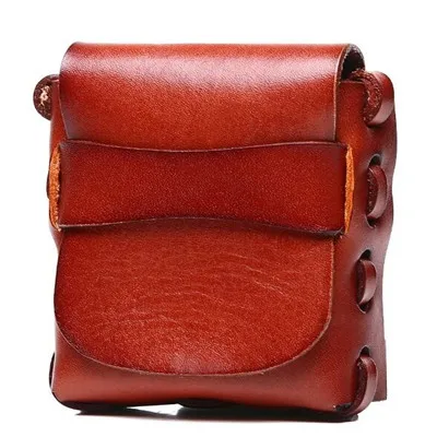 JOYIR 2023 Men&#39;s casual fashion waist packs  Vintage Genuine leather cigarette c - $77.56