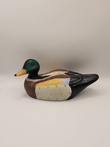 Handpainted Ceramic DUCK DECOY Made In China - Approx. 9&quot; - £14.16 GBP