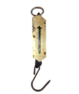 Vintage 25lbs Pocket Balance Hanging Metal Fishing Scale Made In Germany... - $14.99