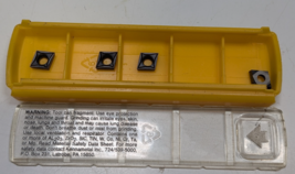 Lot of 3 NEW - KENNAMETAL CCGT215X0LF CCGT0602X0LF Carbide Insert Grade ... - $29.69