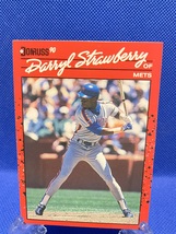 Darryl Strawberry 235 1990 Donruss Baseball Card E... - £157.12 GBP