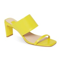 Louise et Cie Women Slide Sandals Lula Size US 5.5M Honeybee Yellow Leather - $32.67
