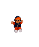 Russ Berrie Troll Doll Kidz Team NFL Chicago Bears Hoodie 12&quot; Orange Hair - $277.24 MXN
