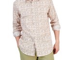 Club Room Men&#39;s Cotton Stretch Elevated Party Paisley Shirt Multicolor-S... - $19.99