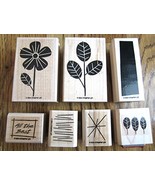 All The Best Stampin Up 2-Step 2001 Rubber Stamp Set Lot - $8.50