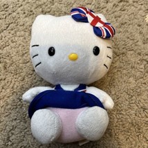 TY Hello Kitty Sanrio I Love Paris France Red White &amp; Blue 6&quot; Plush - £11.98 GBP