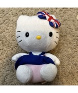 TY Hello Kitty Sanrio I Love Paris France Red White &amp; Blue 6&quot; Plush - £11.71 GBP