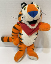 Vintage 1997 Kellogs Frosted Flakes Tony The Tiger Plush Stuffed 8 Inches - £12.44 GBP