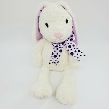 22" Animal Adventure Purple White Bunny Rabbit Easter Plush Stuffed Toy B304 - $24.99