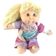 CPK Cabbage Patch Kissn&#39; Kids Vintage Hasbro Blonde Hair Baby Doll Toy S... - £11.66 GBP