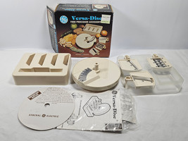 Vintage GE AD-1 General Electric Versa-Disc Food Processor Accessory Kit - £19.94 GBP