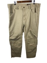 Hawk Work Gear Pants 40x34 Mens Tan Light Brown Utility Carpenter Cotton... - £37.12 GBP