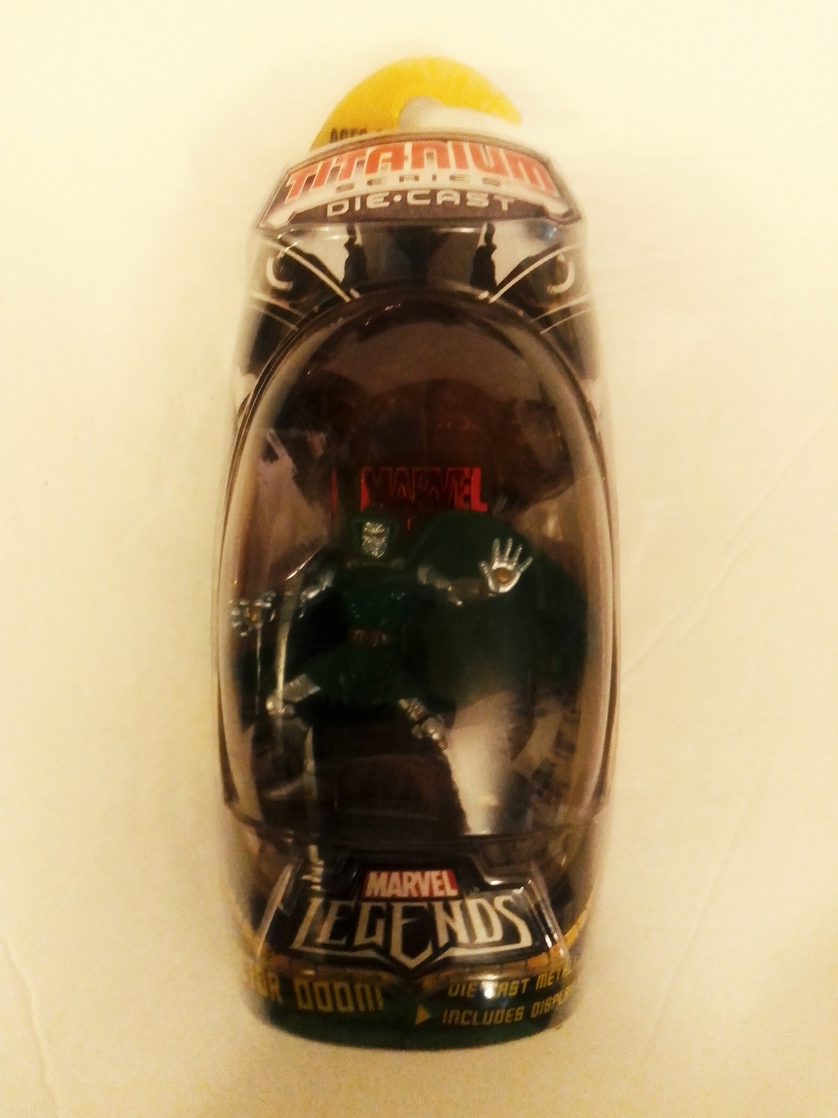 Titanium Series Marvel Legends 3" Doctor Doom Die Cast Figurine With Stand MOC - £31.44 GBP