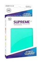 Supreme Japanese UX Card Sleeves (60 Piece), Turquoise - £5.41 GBP