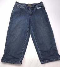 St Johns Bay Capri Jeans Size 6 Womens Straight Fit Denim - £12.71 GBP