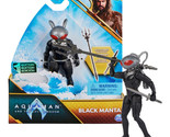 Spin Master Aquaman and the Lost Kingdom Black Manta 4&quot; Figure Mint on Card - $8.88