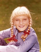 The Brady Bunch 8x10 inch photo Eve Plumb with pigtails smiles as Jan Brady - £7.62 GBP