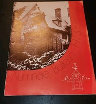 Vintage Mount IDa Junior College Alumnae Bulletin 1973 Nevermore - $14.99
