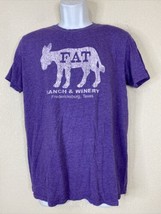 Unbranded Men Size M Purple Fat Ass Winery Fredericksburg Texas T Shirt ... - $7.20