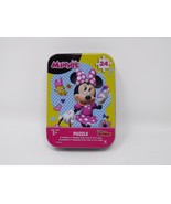 Cardinal Disney Junior Minnie Mouse 24 pc Puzzle in Tin - New - £5.53 GBP