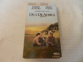 Out of Africa (VHS, 1993) Robert Redford, Meryl Streep - £7.17 GBP