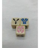 Set Of (3) D6 Footprint Pip Dice 1/2&quot; - $24.44 CAD