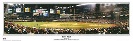 Arizona Diamondbacks BankOne Ballpark First Pitch Panoramic Poster #2009 - £38.61 GBP+