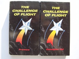 Challenge of Flight 2 Vol Preview &amp; Canopies Up! VHS Tape Lot - £5.24 GBP