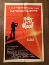 Fiddler on the Roof 1979, Musical/Comedy Original One Sheet Movie Poster - £38.91 GBP