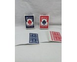 Lot Of (2) Bicycle Rider Back Poker Size Playing Card Decks (1) Red (1) ... - $16.03