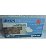 SimpleMat Custom Tile Setting Mats 10 sq ft Coverage 6.5 Sheets 9&quot; x 18&quot;... - £10.16 GBP