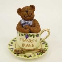 The Boyds Collection Teabearies - “Gracie Teabearie” #24319 Figurine  WGJD5 - £7.95 GBP