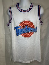 Tune Squad Space Jam #1 Bugs Basketball Movie Jersey White Stitched MED Jordon - £11.00 GBP