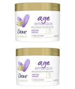 2 Pack Dove Body Love AGE EMBRACE Pre-Cleanse Shower Butter W/Peptide Se... - $24.74