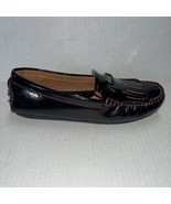 Venettini Boys Dress Oxblood Patent Leather Loafers Shoes Size 38 / 7 NWOB - £38.41 GBP