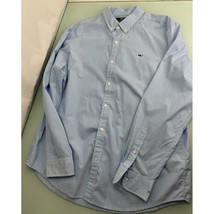 Vineyard Vines Slim Fit Whale Shirt Blue Striped Button Up Long Sleeve XL - £19.58 GBP