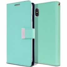 GOOSPERY Rich Diary Leather Wallet Case for iPhone 12 Pro Max 6.7&quot; MINT - £6.84 GBP