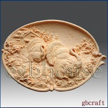 2D Silicone Soap/Plaster/Polymer Clay Mold,Thanksgiving Turkey Platter - $680.13 MXN
