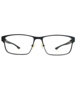Columbia Eyeglasses Frames C3003 002 Black Gray Rectangular Wood Grain 5... - $69.91